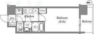 鶴舞駅 徒歩10分 8階の物件間取画像